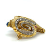 Ilias Lalaounis Vintage Ram's Head Brooch