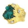 Ilias Lalaounis Vintage Emerald & Diamond Ring