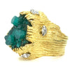 Ilias Lalaounis Vintage Emerald & Diamond Ring