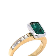 Load image into Gallery viewer, Canturi Zambian Emerald Ring 1.35ct