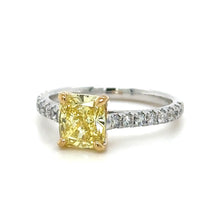 Load image into Gallery viewer, Bespoke Engagement Ring with Tiffany &amp; Co Diamond 1.63ct