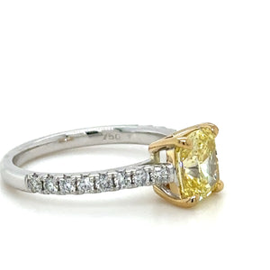 Bespoke Engagement Ring with Tiffany & Co Diamond 1.63ct