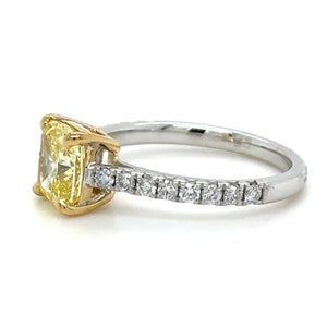 Bespoke Engagement Ring with Tiffany & Co Diamond 1.63ct