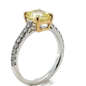Bespoke Engagement Ring with Tiffany & Co Diamond 1.63ct