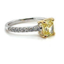 Load image into Gallery viewer, Bespoke Engagement Ring with Tiffany &amp; Co Diamond 1.63ct