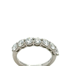 Load image into Gallery viewer, Tiffany &amp; Co Diamond Half Eternity Ring 1.09ct