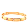 Cartier Pink Gold and Gem Set Bangle, 'Love'