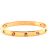 Cartier Pink Gold and Gem Set Bangle, 'Love'