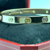 Cartier Pink Gold and Gem Set Bangle, 'Love'