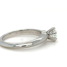 Load image into Gallery viewer, Tiffany &amp; Co Diamond Engagement Ring 0.55ct