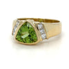 Bespoke Peridot & Diamond Ring 2.30ct