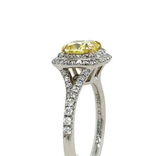 Load image into Gallery viewer, Tiffany &amp; Co Soleste Yellow Diamond Engagement Ring 1.23ct