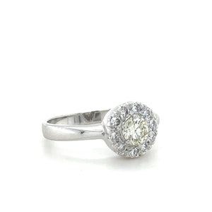 Bespoke Diamond Cluster Ring 0.63ct