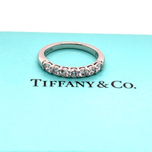 Load image into Gallery viewer, Tiffany &amp; Co Diamond Eternity Ring 0.60ct