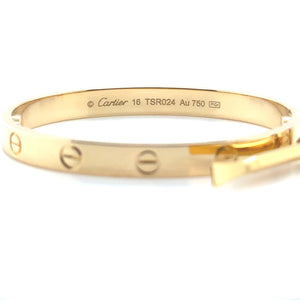 Cartier Love Bracelet - Yellow Gold