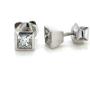 Bespoke Diamond Princess Cut Earrings 1.16ct