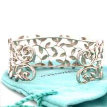 Load image into Gallery viewer, Tiffany &amp; Co Paloma Picasso Olive Leaf Narrow Cuff