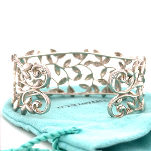 Tiffany & Co Paloma Picasso Olive Leaf Narrow Cuff