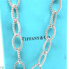 Tiffany and Co Twist Rope Oval Link Necklace (RARE)