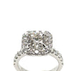 Bespoke Diamond Square Cluster Ring 2.84ct