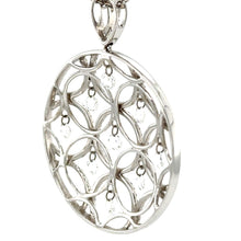Load image into Gallery viewer, Bespoke Diamond Circular Pendant 1.80ct