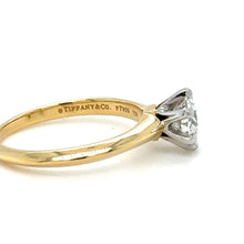Load image into Gallery viewer, Tiffany &amp; Co Solitaire Engagement Ring 0.82ct