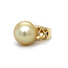 Bespoke Pearl & Diamond Ring 0.16ct