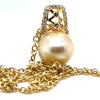 Bespoke Pearl & Diamond Pendant and Chain 0.24ct