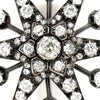Bespoke Victorian Diamond Starburst Pendant/Brooch 8.70ct