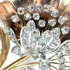 Bespoke Antique Diamond Floral Pendant 6.20ct
