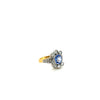 Bespoke Sapphire And Diamond Cluster Ring 2.42ct