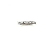 Load image into Gallery viewer, Tiffany &amp; Co Diamond Half Eternity Ring 0.24ct