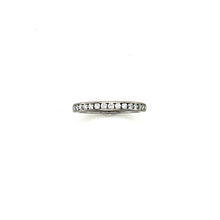 Load image into Gallery viewer, Tiffany &amp; Co Diamond Half Eternity Ring 0.24ct
