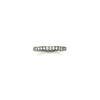 Tiffany & Co Diamond Half Eternity Ring 0.24ct
