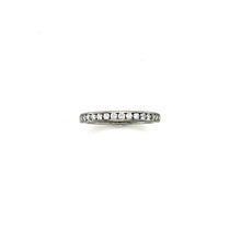 Load image into Gallery viewer, Tiffany &amp; Co Diamond Half Eternity Ring 0.24ct