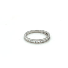 Load image into Gallery viewer, Tiffany &amp; Co Diamond Half Eternity Ring 0.24ct