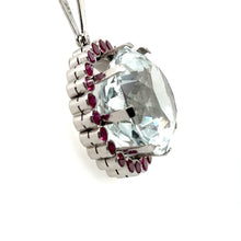 Load image into Gallery viewer, Bespoke Rock Crystal Cluster Pendant 30ct