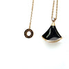 Bvlgari Divas’ Dream Onyx & Diamond Pendant 0.03ct