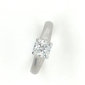 Tiffany & Co Lucida Diamond Engagement Ring 0.91ct