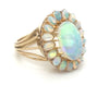 Bespoke Opal Cluster Ring 2.00ct