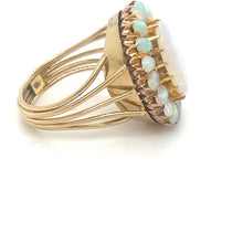 Load image into Gallery viewer, Bespoke Opal Cluster Ring 2.00ct