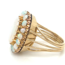 Load image into Gallery viewer, Bespoke Opal Cluster Ring 2.00ct