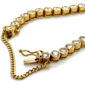 Bespoke Diamond Line Bracelet 4.60ct