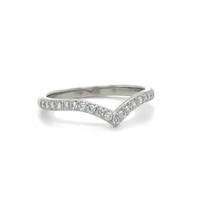 Load image into Gallery viewer, Tiffany &amp; Co Platinum Soleste Diamond Ring 0.17ct
