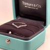 Tiffany & Co Platinum Soleste Diamond Ring 0.17ct
