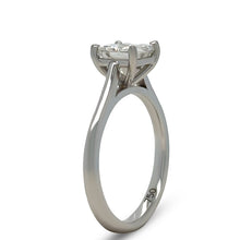 Load image into Gallery viewer, GIA 18ct White Gold Diamond Engagement Ring 1.02ct