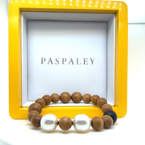 Paspaley Kimberley Onyx Circle Pearl Bracelet