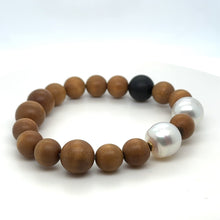 Load image into Gallery viewer, Paspaley Kimberley Onyx Circle Pearl Bracelet