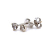 Bespoke 18ct White Gold Diamond Stud Earrings 0.20ct