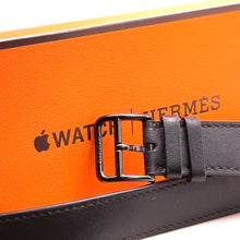 Load image into Gallery viewer, Hermès Double Tour 41mm Attelage Apple Watch Band (Black)